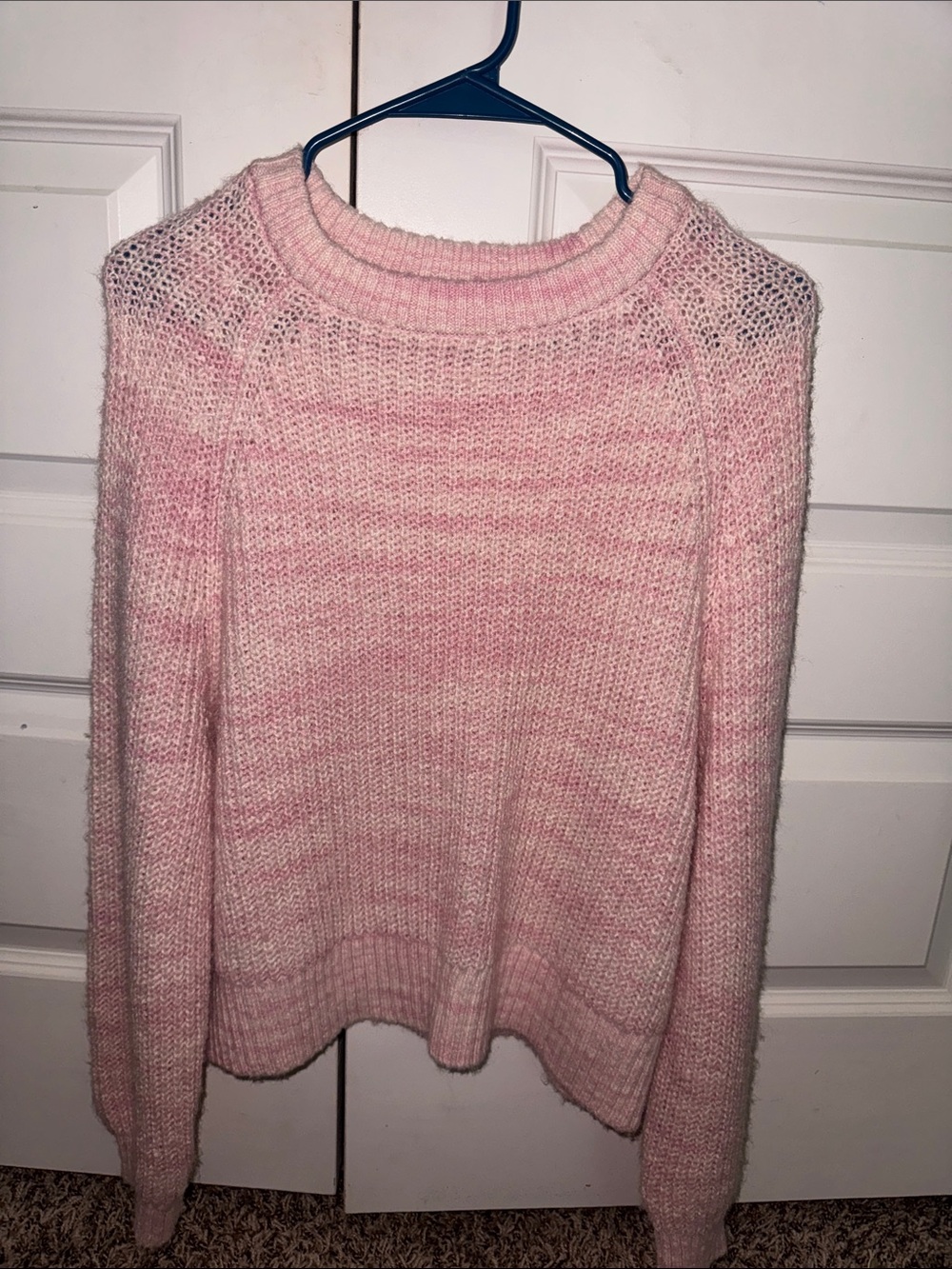 Old Navy Light Pink Crewneck Sweater
